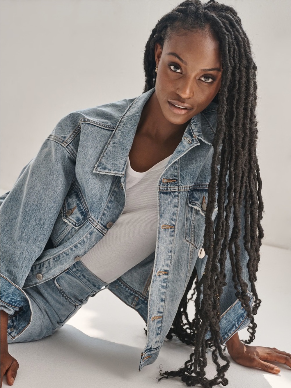 LIKE NEW Denim Forum The Ali Denim Jacket